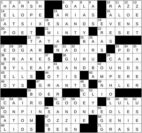 floral garlands crossword